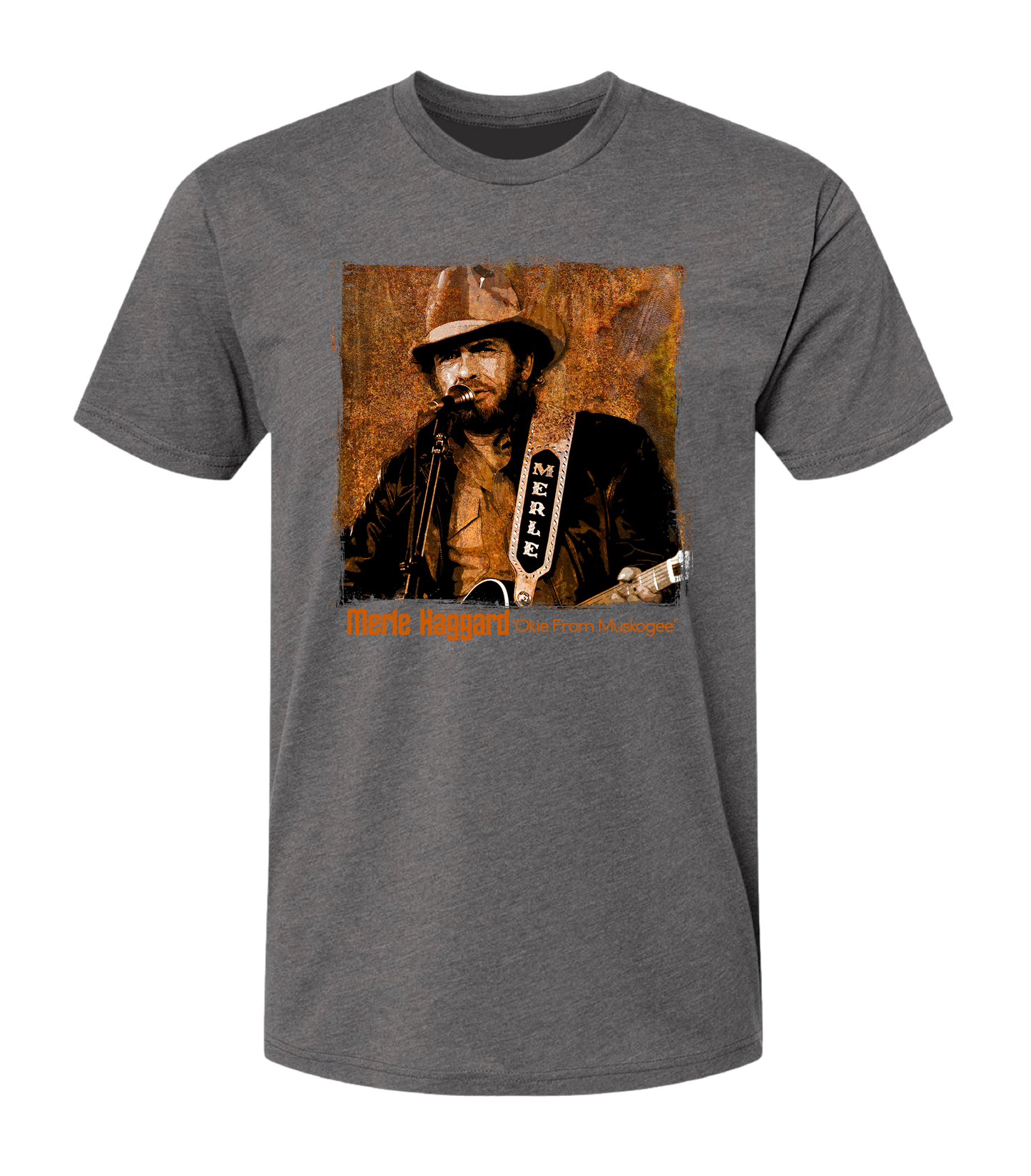 Merle Haggard 'OKIE' - T-Shirt
