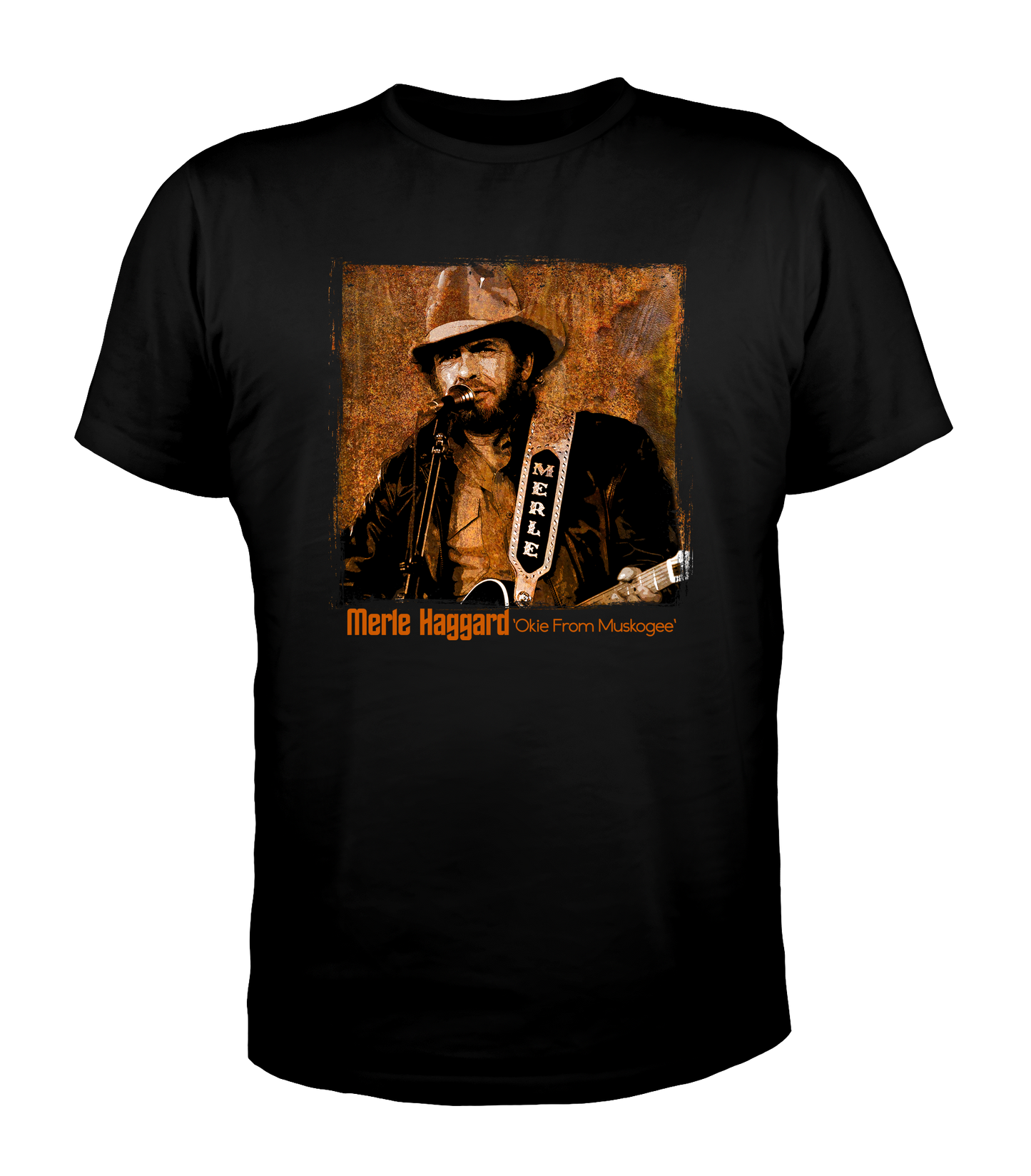 Merle Haggard 'OKIE' - T-Shirt