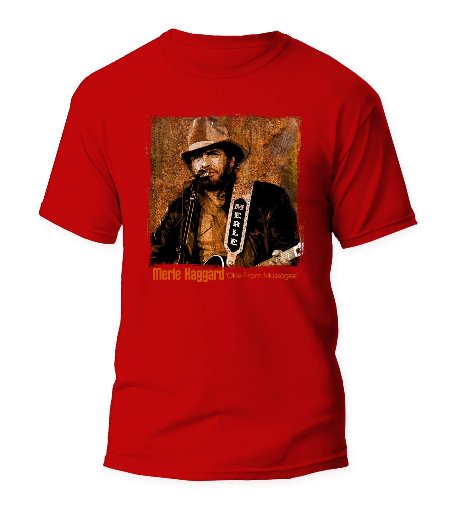 Merle Haggard 'OKIE' - T-Shirt