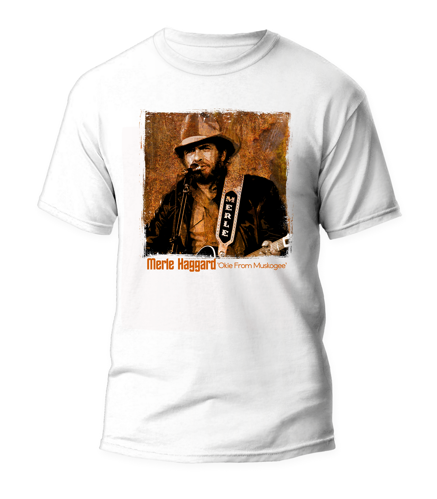 Merle Haggard 'OKIE' - T-Shirt