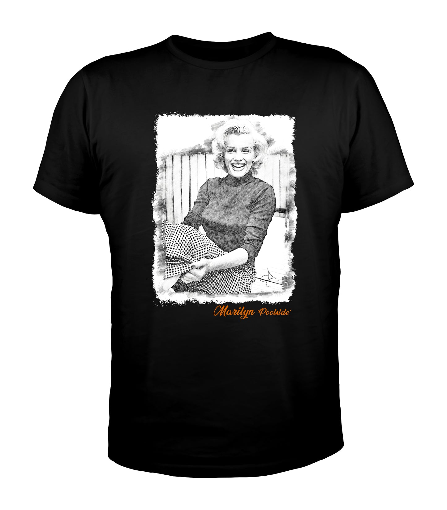 Marilyn 'POOLSIDE' - T-Shirt